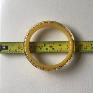 Louis Vuitton Jewelry - Louis Vuitton yellow resin bangle bracelet Louis Vuitton Jewelry - Louis Vuitton yellow resin bangle bracelet